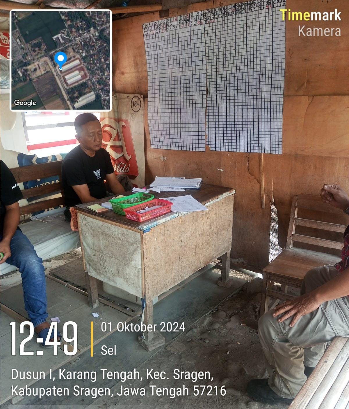 Perjudian Togel Merajalela Di Pasar Sukowati Sragen .