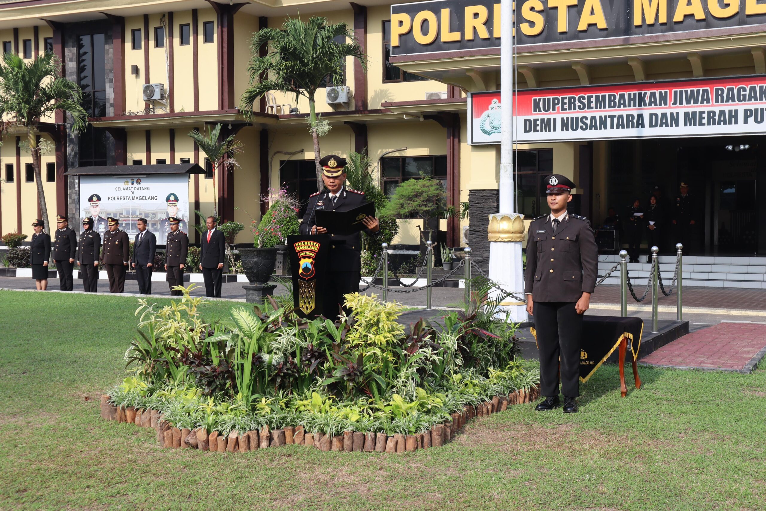 Polresta Magelang Gelar Upacara Hari Kesaktian Pancasila Tahun 2024