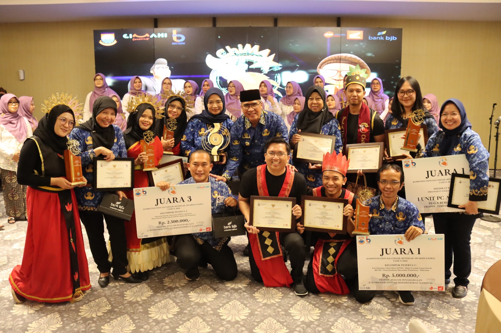 PEMKOT CIMAHI UMUMKAN PEMENANG KOMPETISI INOVASI CIMAHI MOTEKAR AWARD (ChiMA) TAHUN 2024