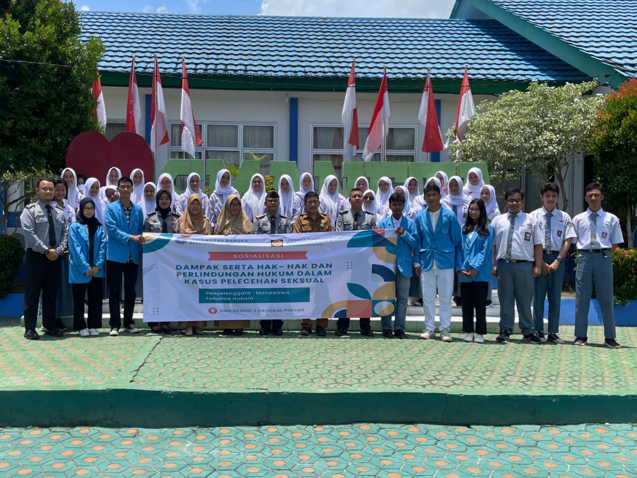 Mahasiswa Fakultas Hukum UBB adakan Sosialisasi terkait Pelecehan Seksual di Lingkungan Pelajar