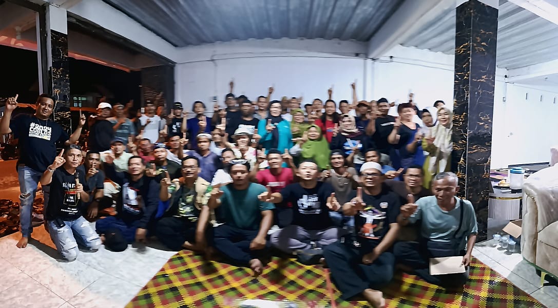 Simpul Relawan Gerakan Pemuda Pangkalbalam Bersatu Bertekad Menangkan Kotak Kosong di Pilwako Pangkalpinang