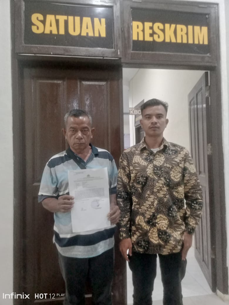 Kades Aek Tolong Yang Diduga Palsukan Tanda Tangan Perangkatnya Akhirnya Syah Dilaporkan Ke Polres Tapsel 