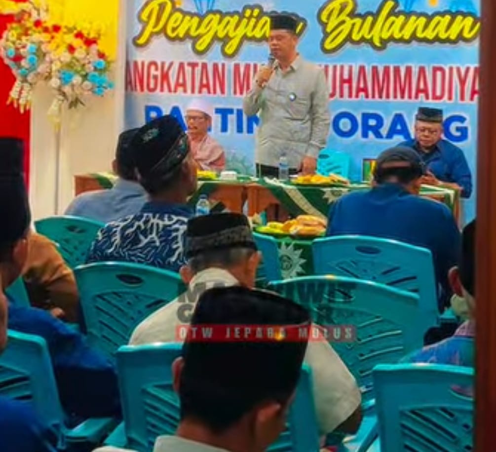 Calon Bupati Jepara Nomor Urut 2, Witiarso Utomo, Hadiri Pengajian Angkatan Muda Muhammadiyah