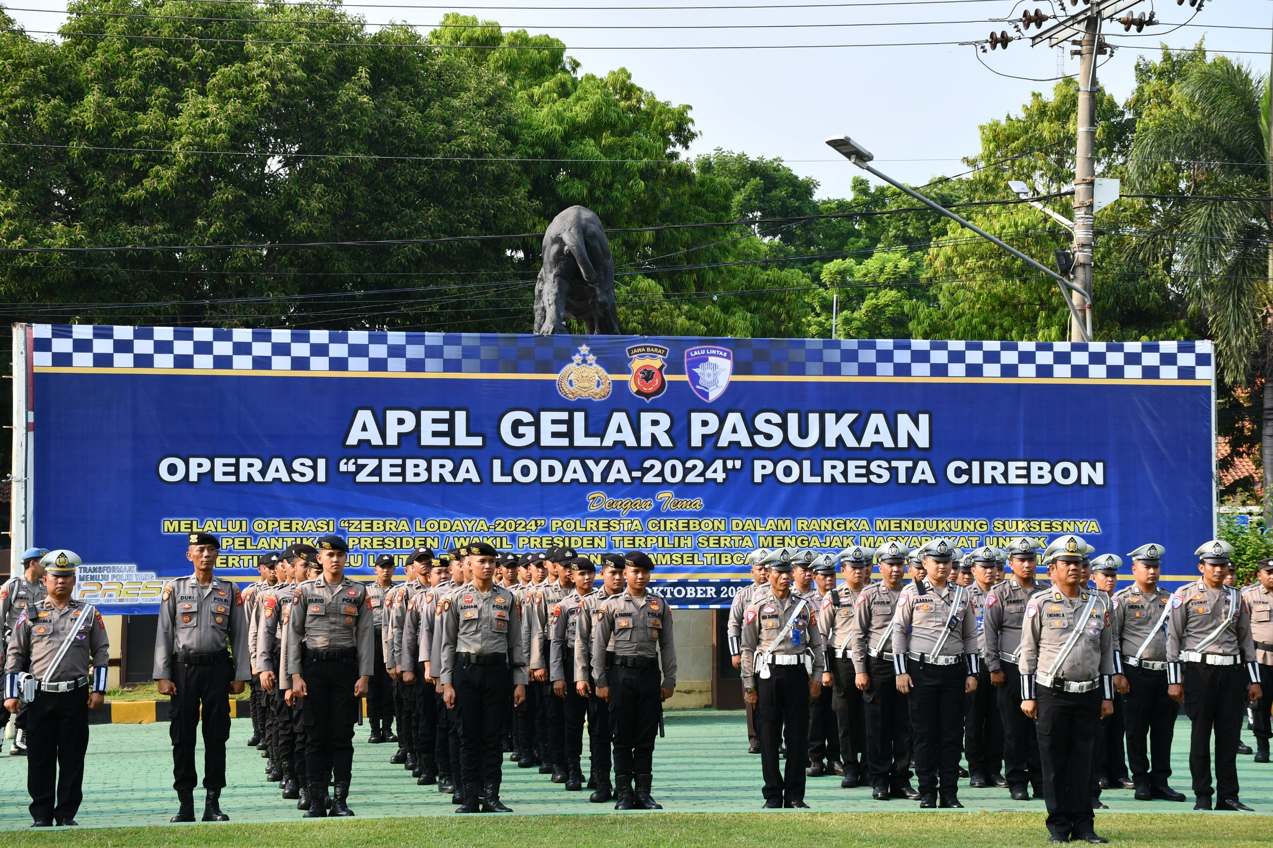 Polresta Cirebon Laksanakan Operasi Zebra Lodaya 2024, Ini Sasarannya
