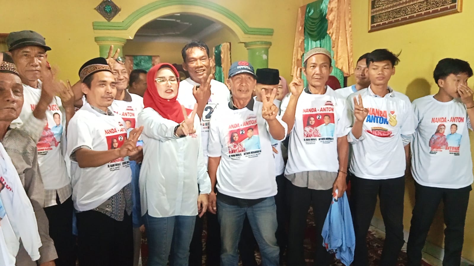 Program CAKEP Paslon Nanda-Anton, Dinanti Warga Gedong Dalom Desa Kurungan Nyawa