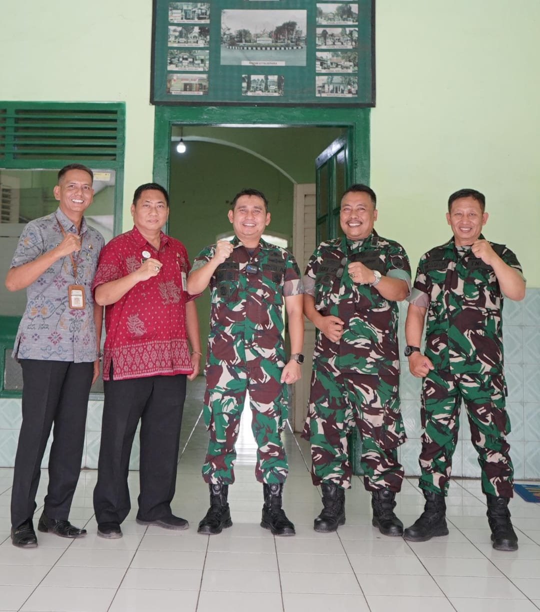 Dandim 0719/Jepara Lakukan Pengecekan Koramil Pecangaan di Lokasi Baru Eks Puskesmas Pecangaan