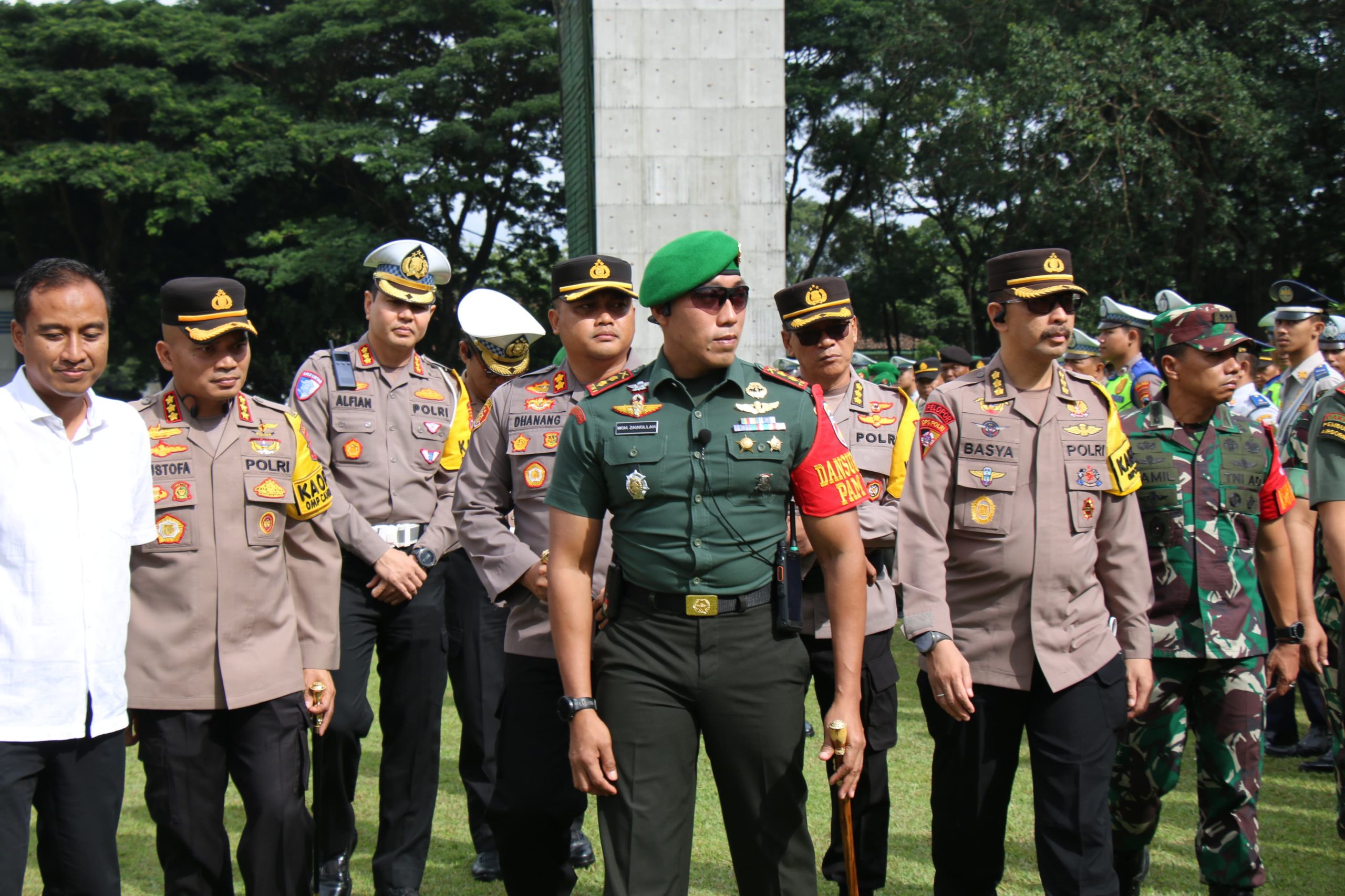 Kapolresta Magelang Ikuti Apel Gelar Pasukan Pengamanan Presiden RI