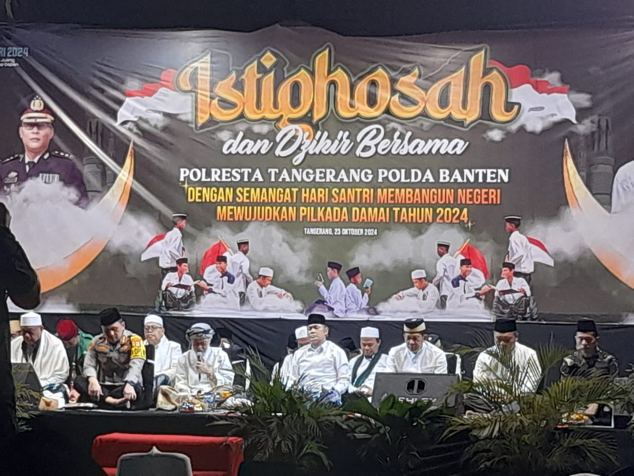 Polresta Tangerang Gelar Istighosah Hari Santri dan Selawatan
