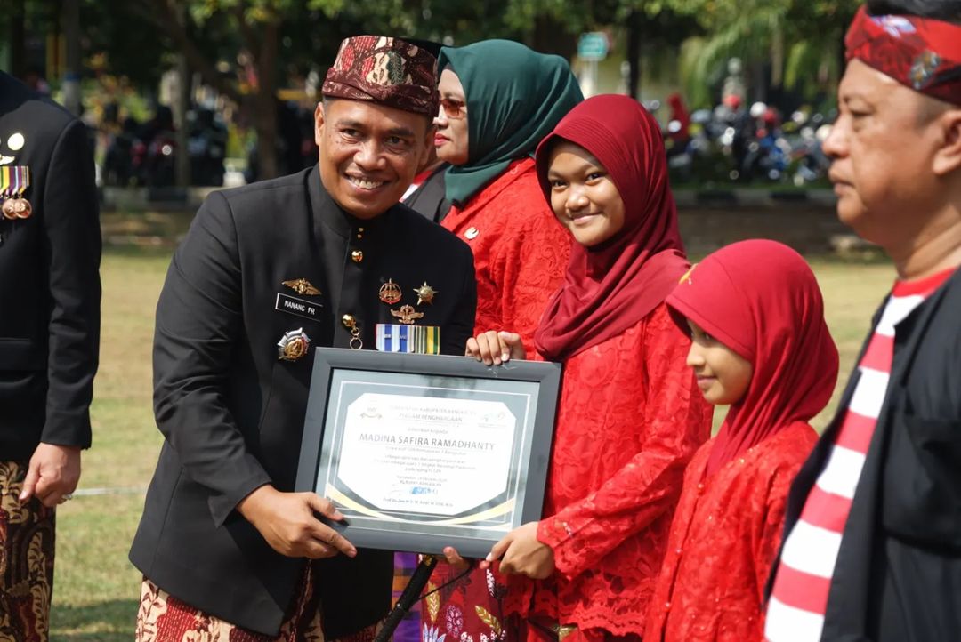 Dandim 0829 Hadiri Upacara Hari Jadi Bangkalan Ke-493