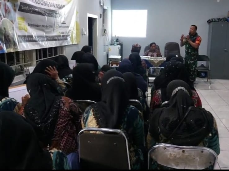 Babinsa Sidotopo Sosialisasikan Perlindungan Anak kepada Tokoh Masyarakat