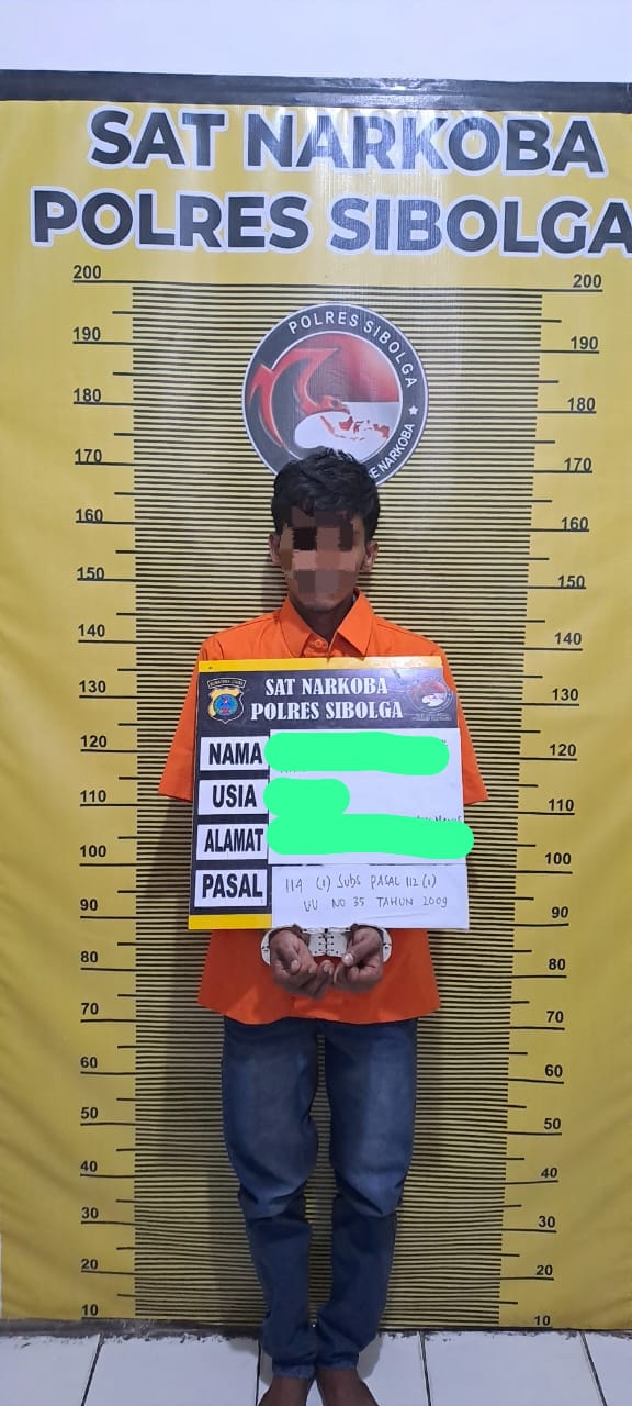 WZ Pengedar Narkoba Digrebek Tim Opsnal Resnarkoba Polres Sibolga