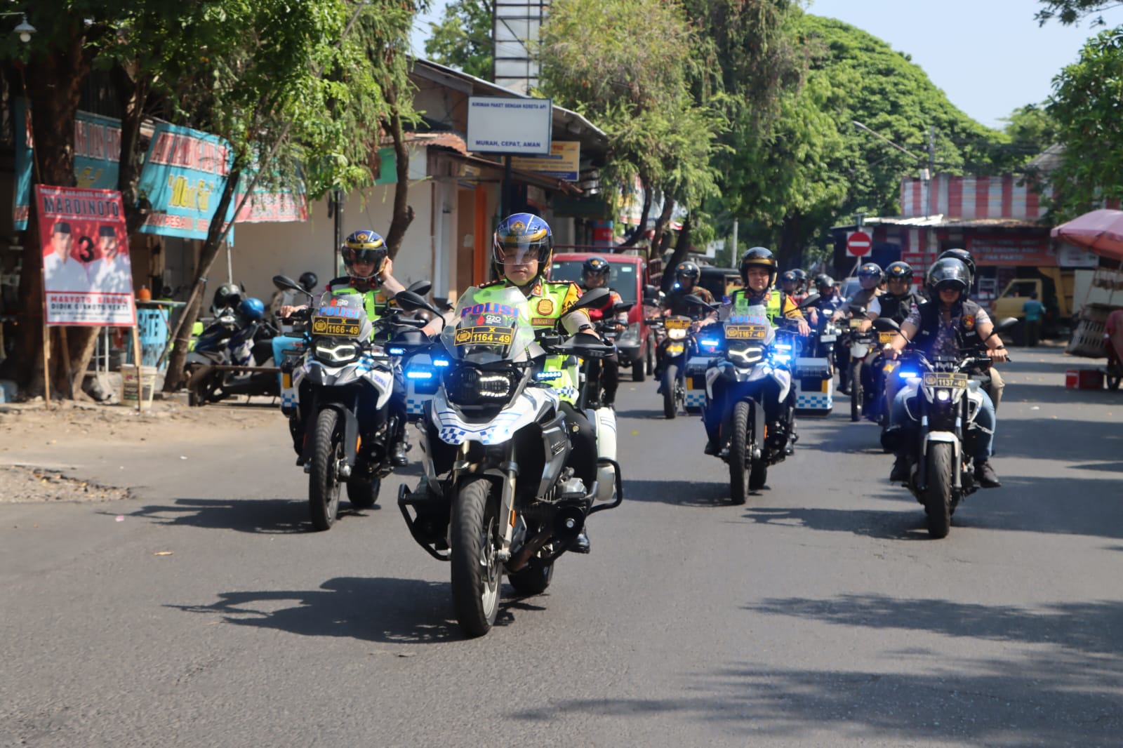 Patroli Kapolres Tulungagung, Cek Gudang Logistik KPU Pastikan Keamanan dan Kesiapan Pilkada 2024