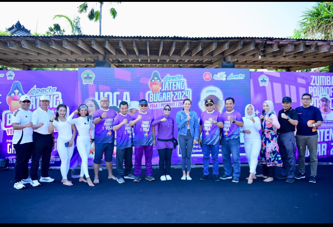 Dandim 0719/Jepara Hadiri ” Jateng Bugar” 2024 di Pantai Bandengan Jepara