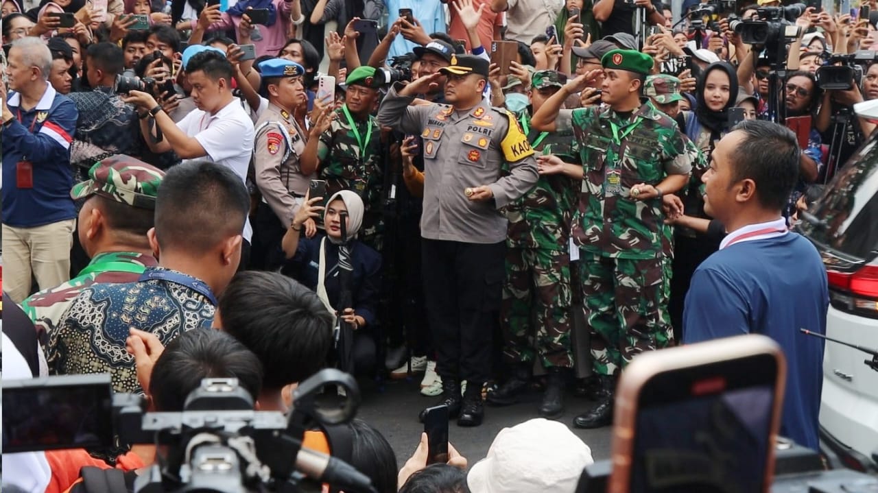 Kapolres Magelang Kota Pimpin Pengamanan Hari Terakhir Pembekalan Kabinet Merah Putih