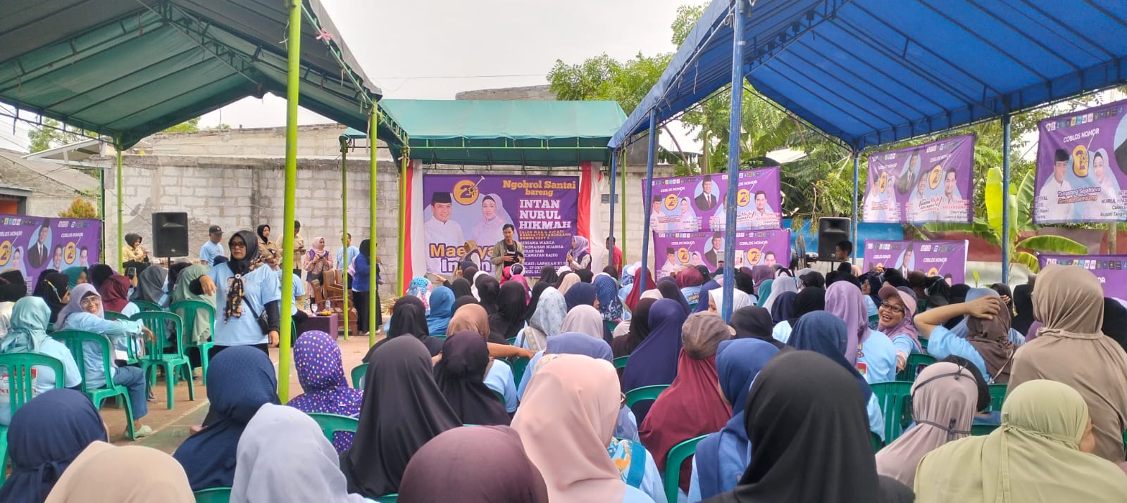 Warga Perumahan Nuansa Mekar Sari Antusias Kedatangan Intan