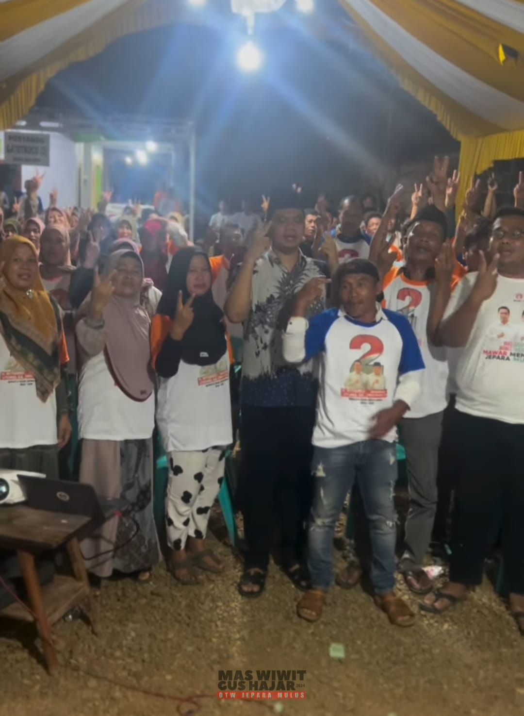 Bersama Mas Wiwit dan Gus Hajar, Semangat Masyarakat Jepara Sambut Masa Depan Yang Lebih Baik