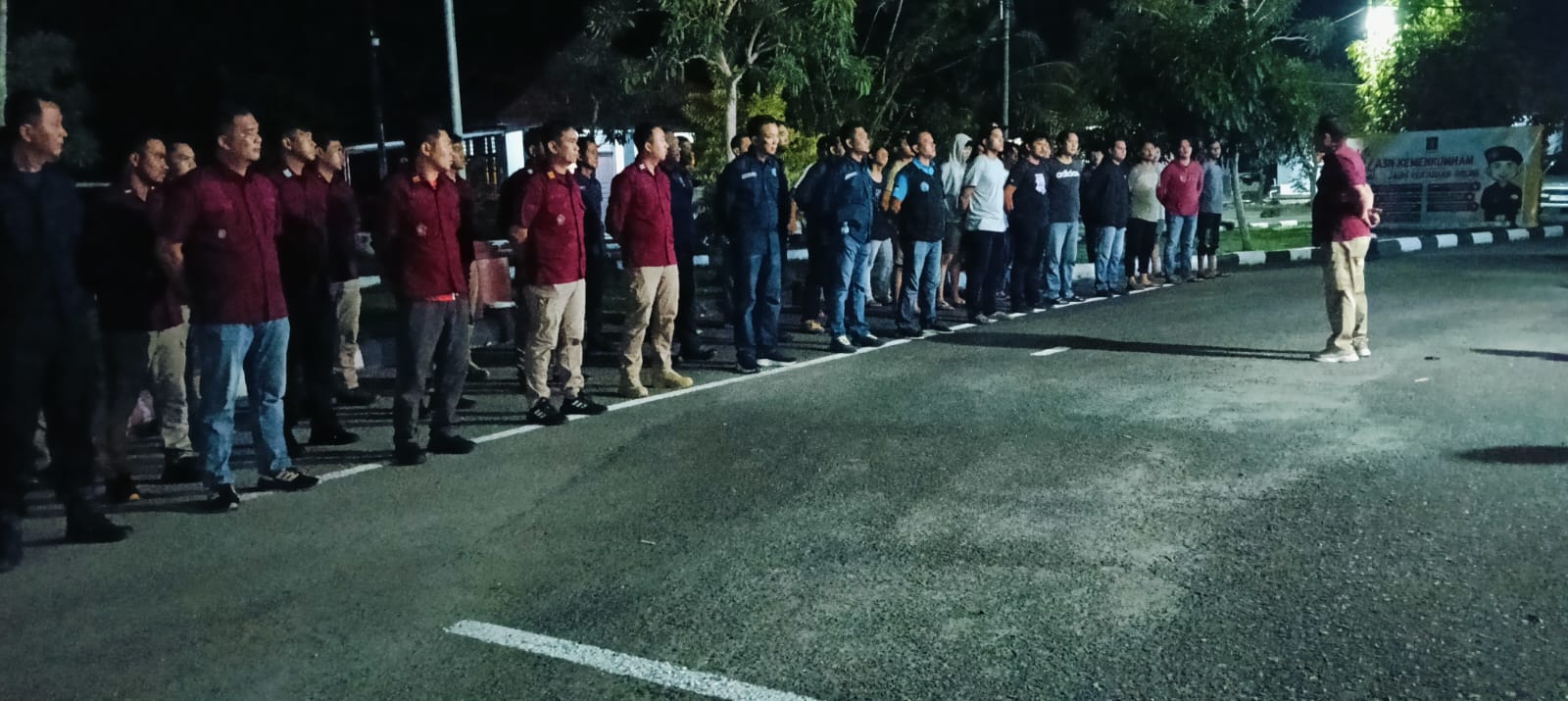 Razia Gabungan, Upaya Deteksi Dini dan Penegakan P4GN di Lapas Narkotika Pangkalpinang