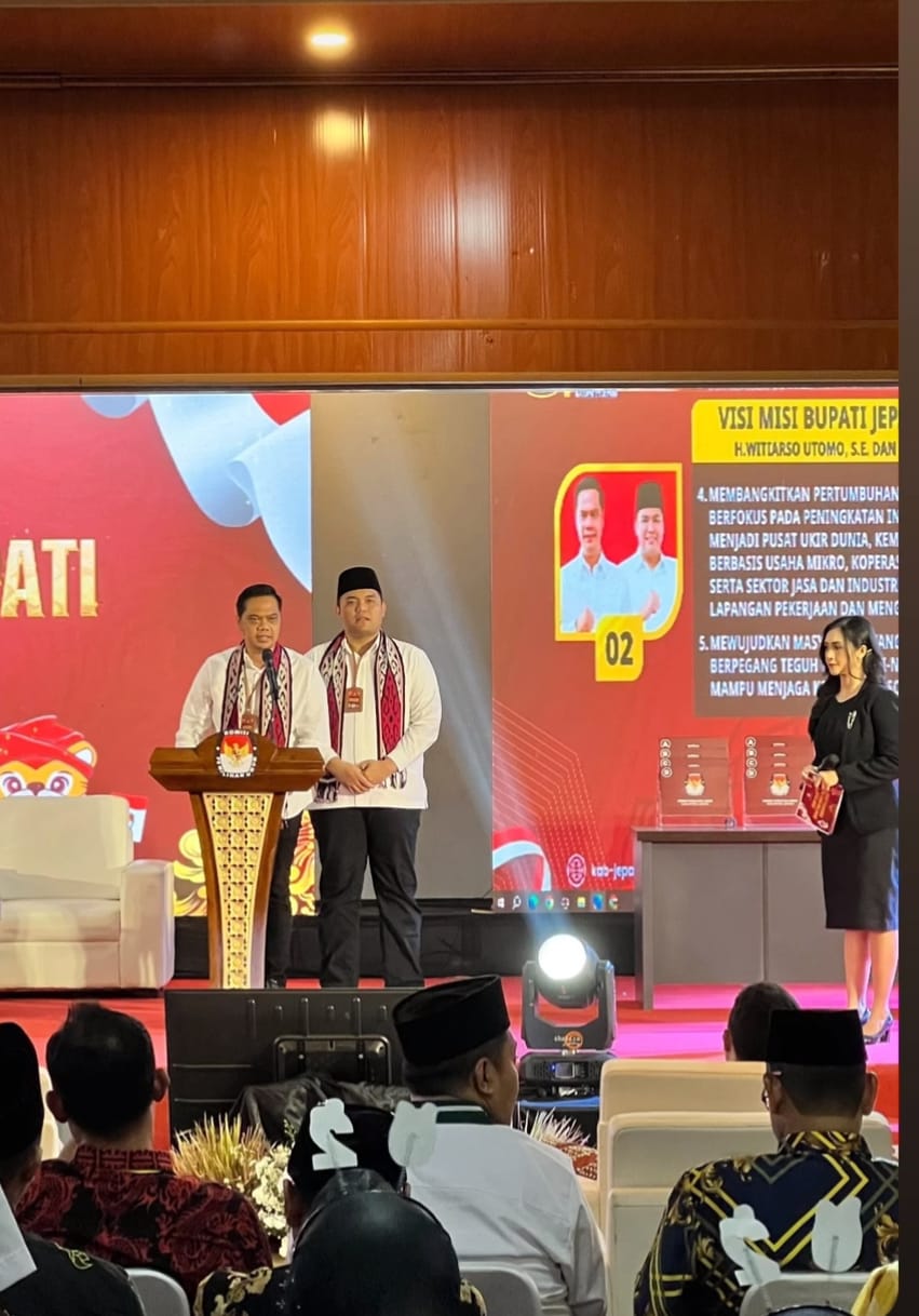 Debat Perdana, Pasangan MAWAR Tekankan Pentingnya Kesejahtetaan Yang Berkeadilan, Fokus Pada UMKM Sebagai Pilar Ekonomi Jepara