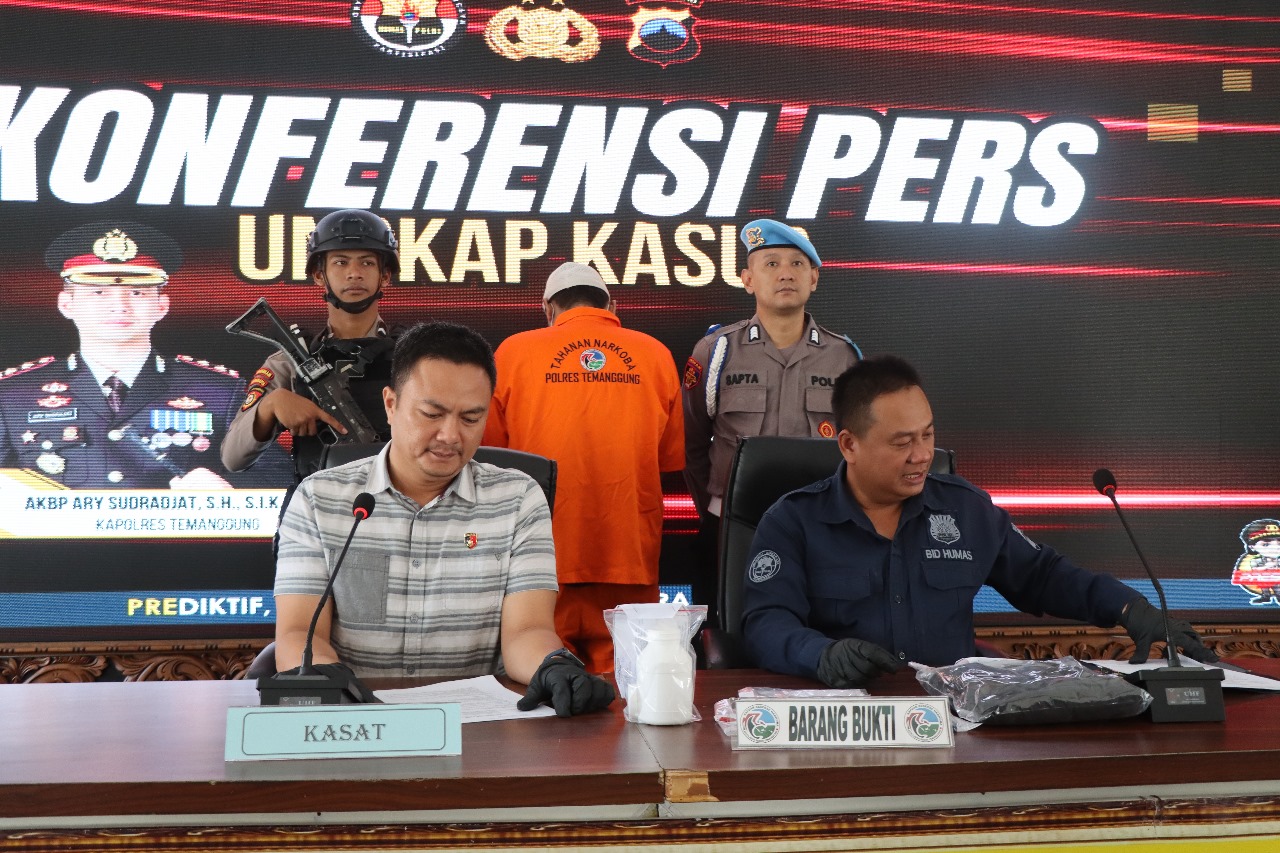 Edarkan Pil Yarindo Warga Temanggung Diamankan Polisi, Ribuan Pil Disita Dari Tangan Tersangka