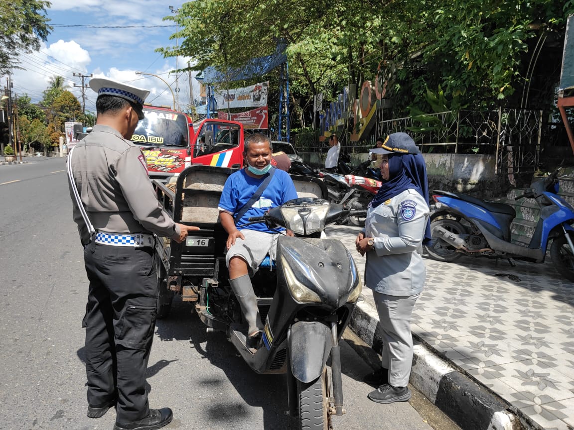 Tindak Pelanggar Yang Tidak Patuh, Polres Sibolga Kolaborasi Dengan Instansi Terkait