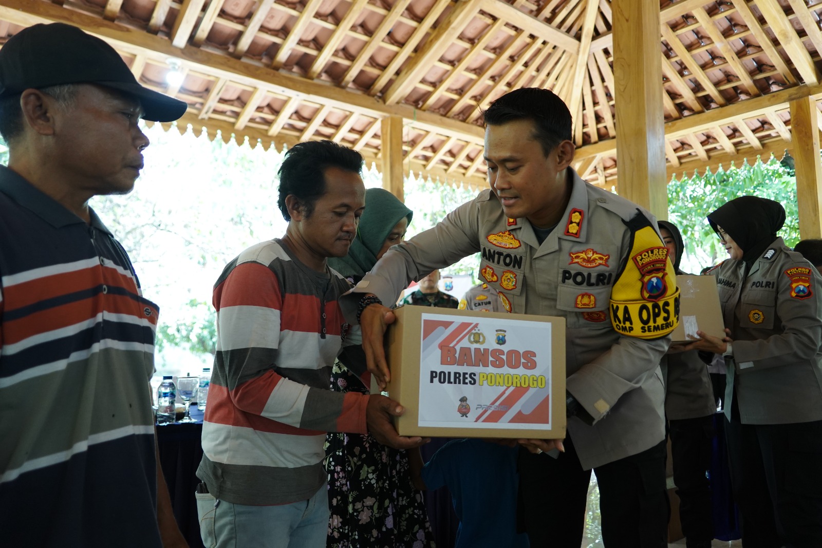 Cooling System Pikada 2024 Polres Ponorogo Gelar Dialog Bersama Warga Sukorejo