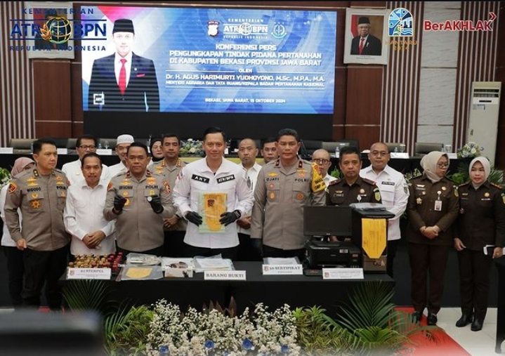 Menteri AHY Kembali Gebuk Mafia Tanah di Jawa Barat, Selamatkan Potensi Kerugian hingga Rp183 Miliar