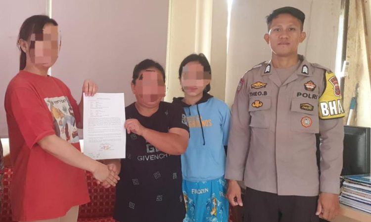 Bhabinkamtibmas Polsek Tikala Berhasil Mediasi Masalah Warga, Situasi Kembali Damai 
