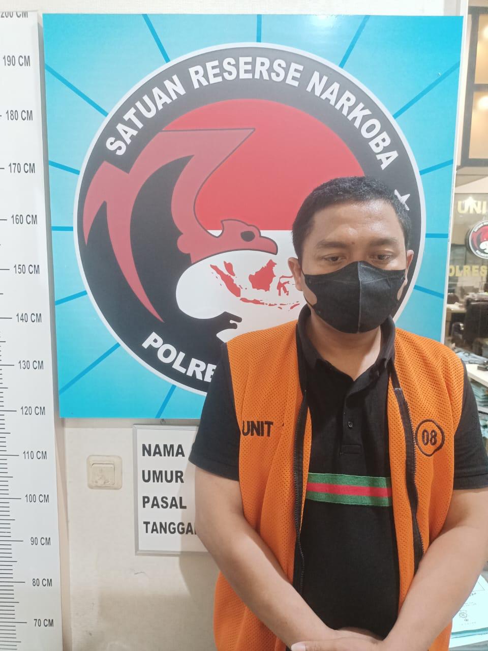 Satresnarkoba Polrestabes Surabaya Berhasil Ungkap Kasus Narkotika Jenis Sabu Berat Netto 22,05 Gram
