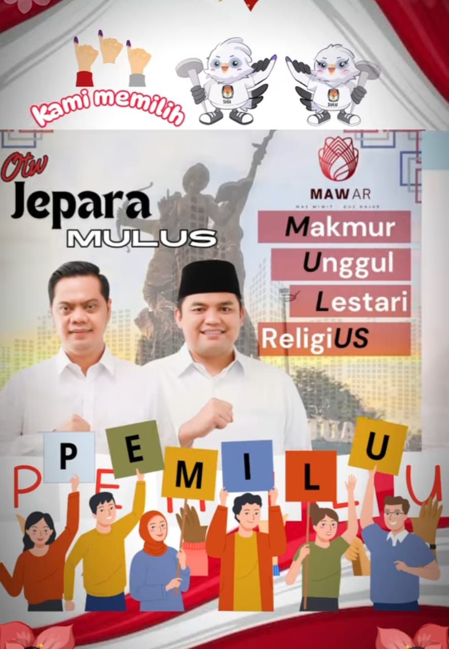 Pesan Witiarso Utomo Jelang Hari Pemilihan: Bergandengan Tangan Menuju Pemenangan Jepara