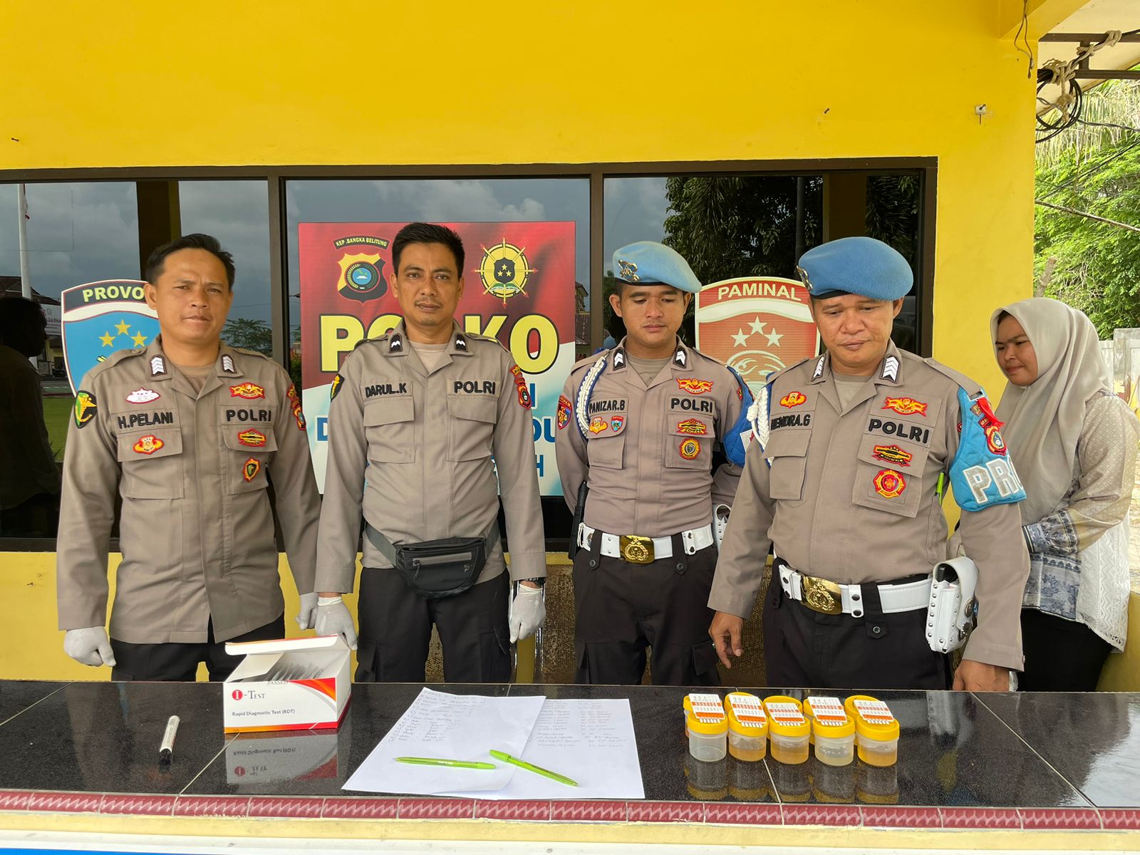 Polres Bangka Tengah Lakukan Operasi Gaktiplin Terhadap Personel, Fokus pada Penegakan Ketertiban dan Disiplin