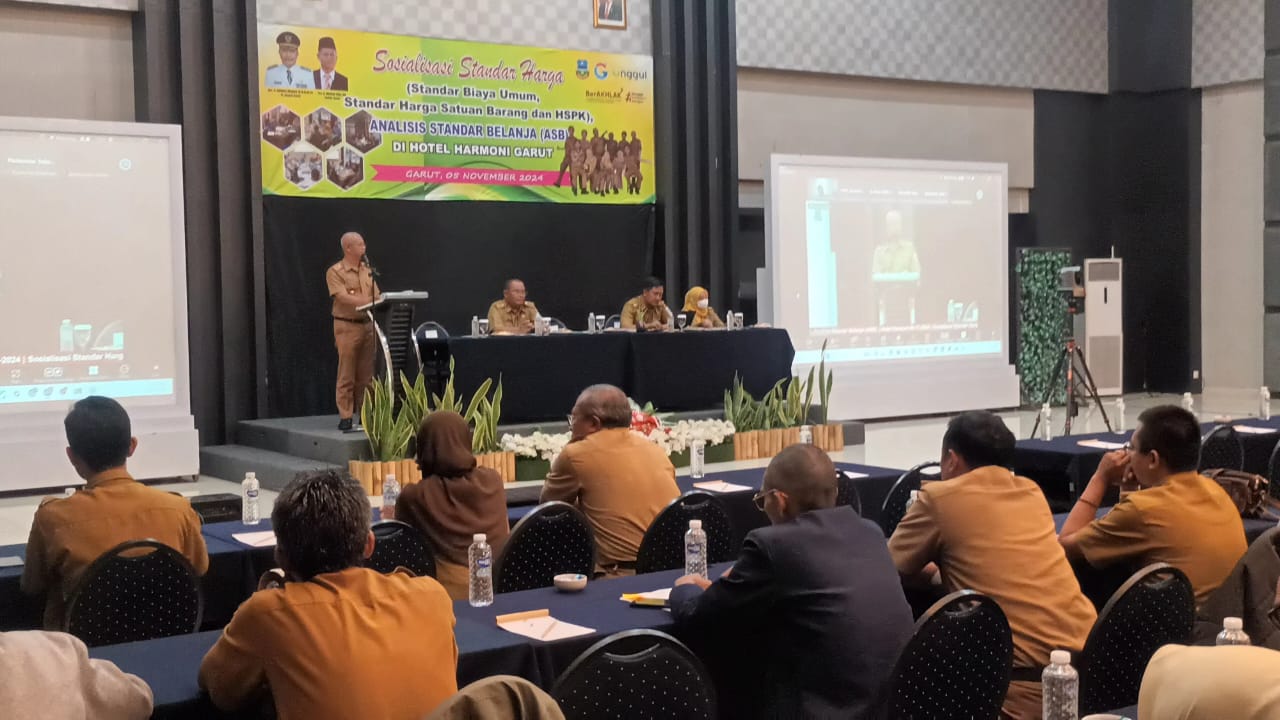 Sosialisasi Standar Harga, Sekda Garut Tekankan Pentingnya Efisiensi dan Transparansi Anggaran