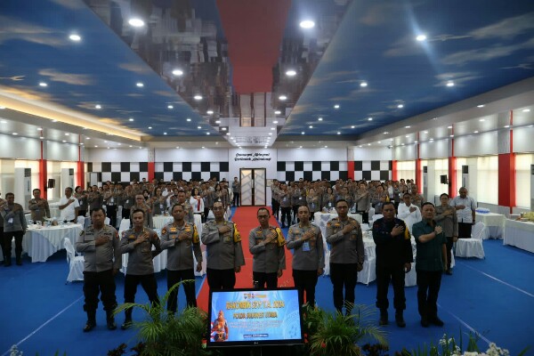 Polda Sulut Gelar Rakorbin SDM T.A. 2024