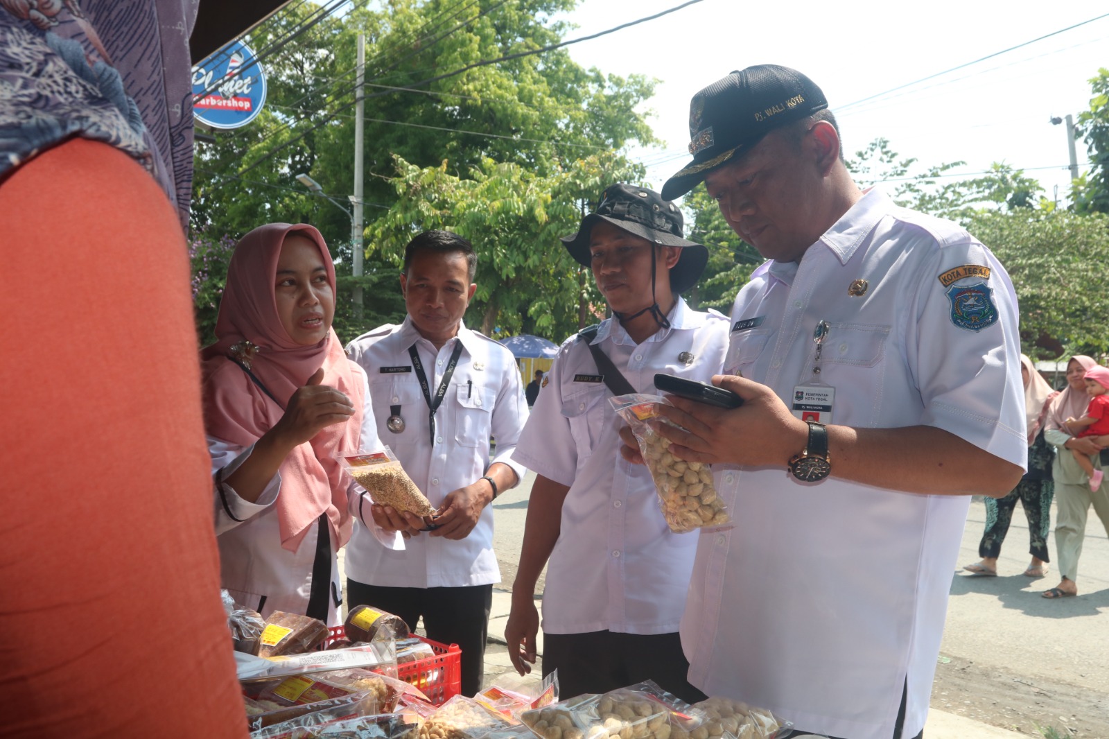Cek Gerakan Pangan Murah, Pj. Walkot Pastikan Ketersediaan Sembako