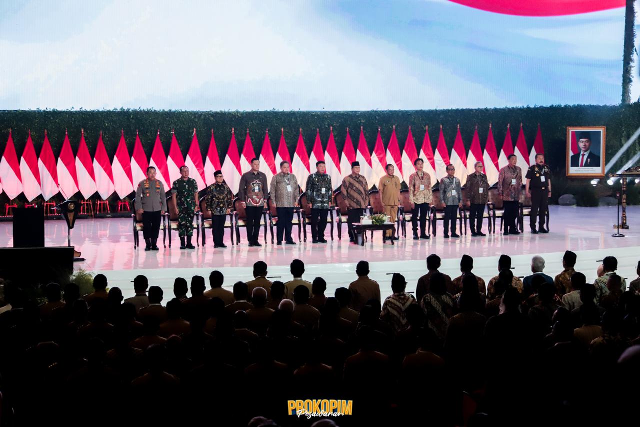 Bupati Pesawaran Hadiri Rakornas Garpemda Tahun 2024