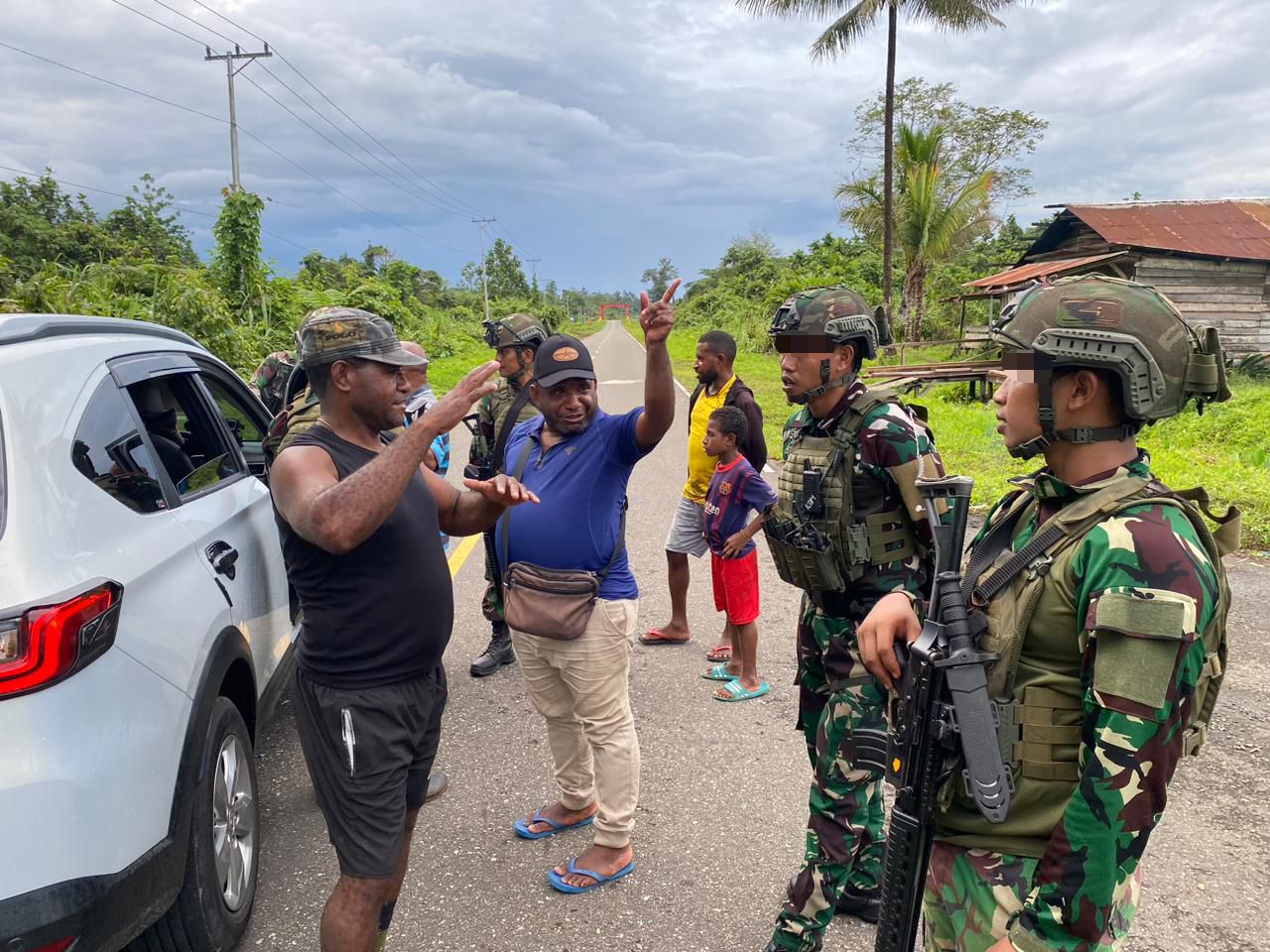 LOCAL PEOPLE SUPPORTED HABEMA TO SECURE THE KOKAMU AREA