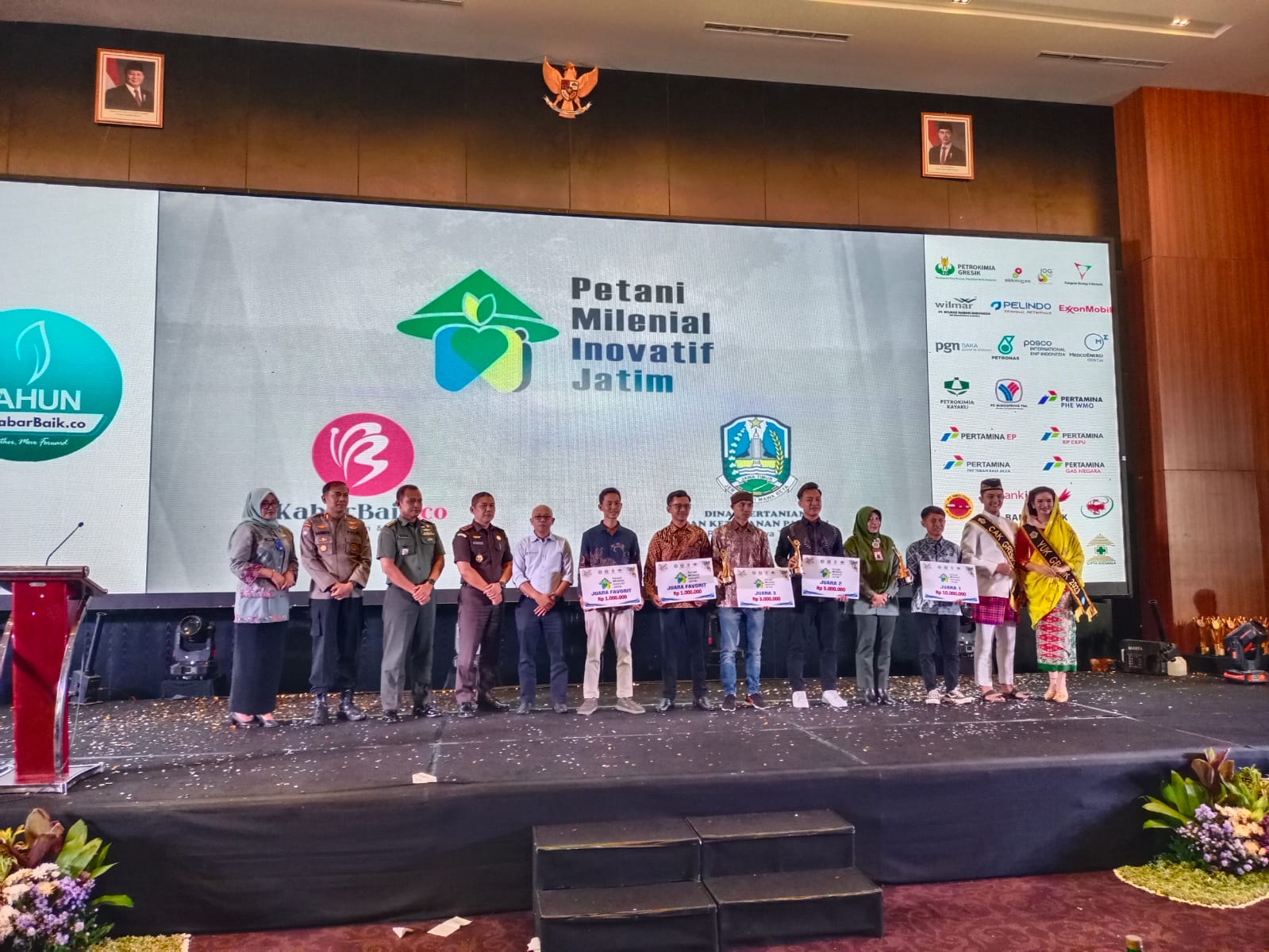 Kapendam Brawijaya Apresiasi Penyerahan Penghargaan pada Kelompok Tani