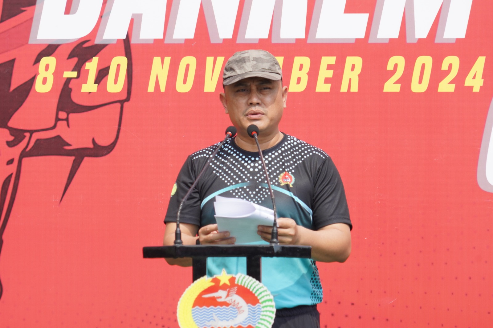 Kepala Staf Korem 084/BJ Resmi Buka Open Tournament Tenis Danrem Cup 2024