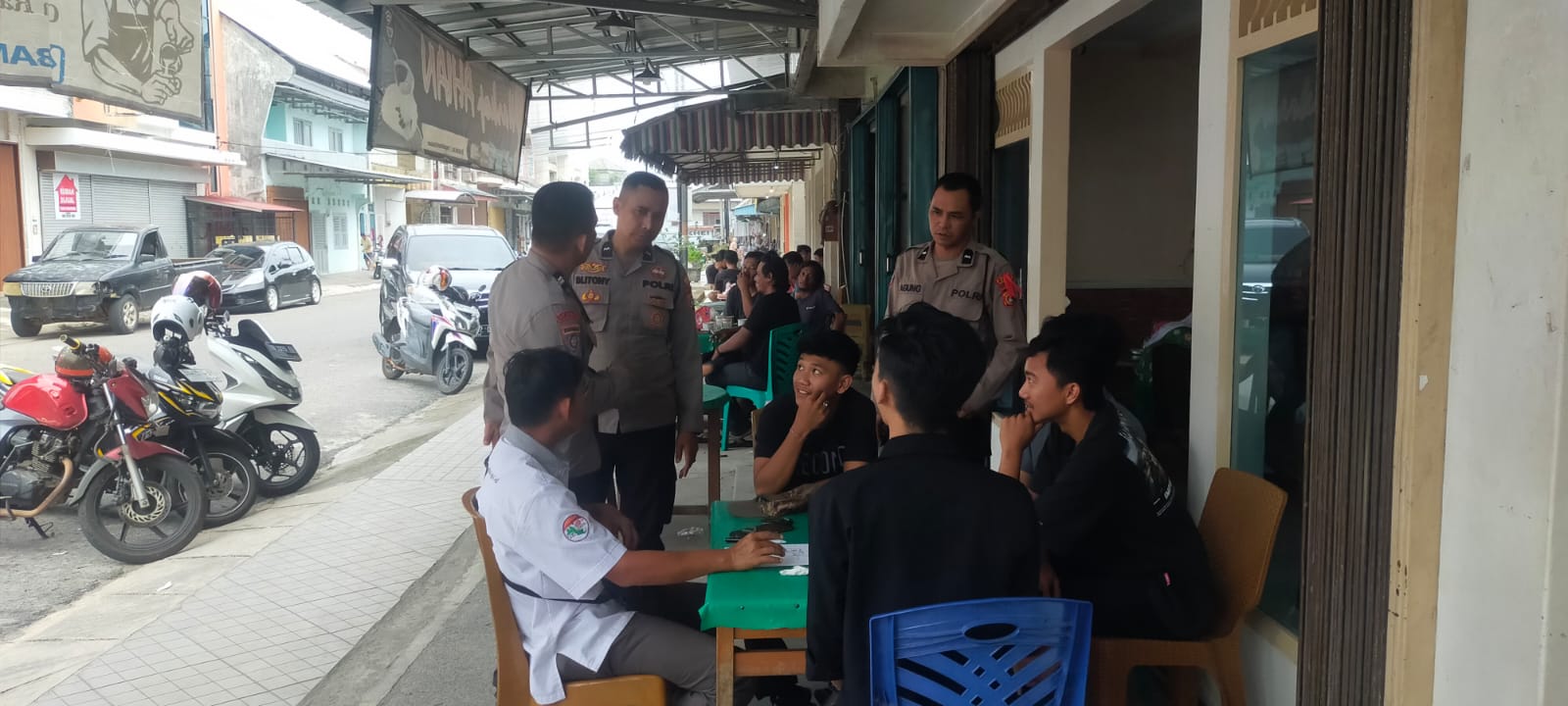 Sat Binmas Polres Bangka Selaku Satgas Preemtif; Menghimbau Kepada Masyarakat Untuk menjaga dan Menciptakan Situasi Kamtibmas Aman, Kondusif serta Damai.