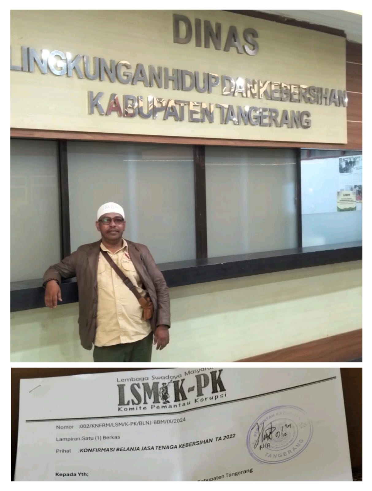 Dugaan Mark Up Realisasi Gaji Tenaga Kebersihan di DLH Kabupaten Tangerang Mencuat