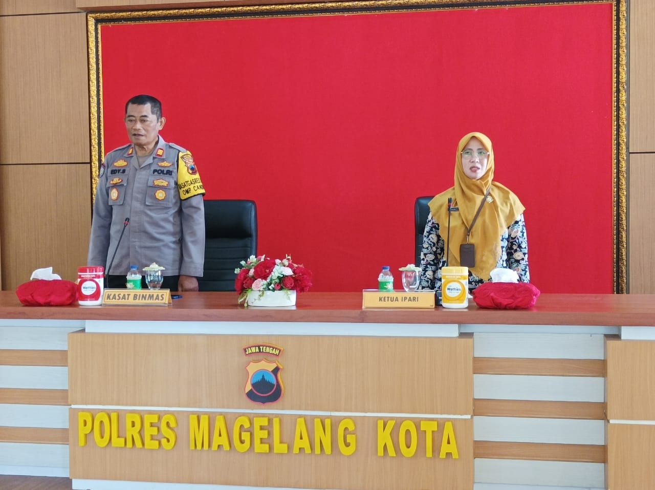 Polres Magelang Kota Gelar Silaturahmi Kamtibmas Dengan Toga dan Tomas dalam Rangka Sukseskan Pilkada 2024