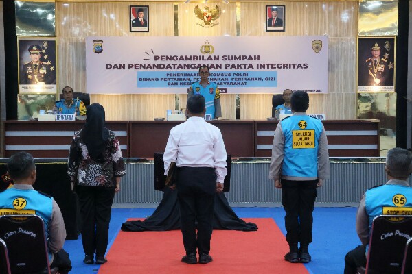 Polda Sulut Gelar Seleksi Penerimaan Bakomsus Pertanian, Perikanan, Peternakan, Gizi dan Kesehatan Masyarakat