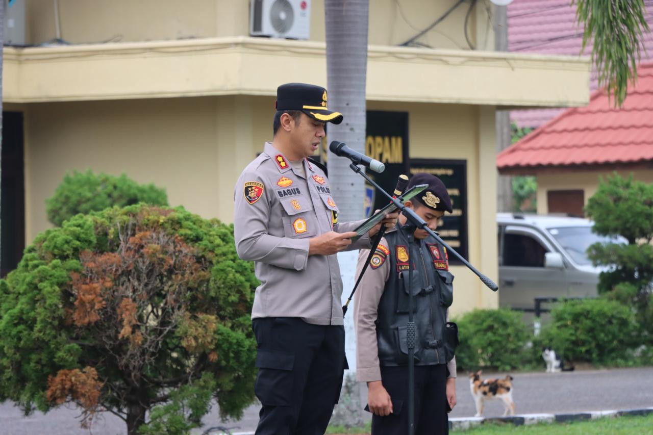 Kapolres Ogan Ilir Pimpin Apel Pagi dan Sampaikan Penekanan Penting Terkait Ketahanan Pangan Nasional dan Pilkada 2024