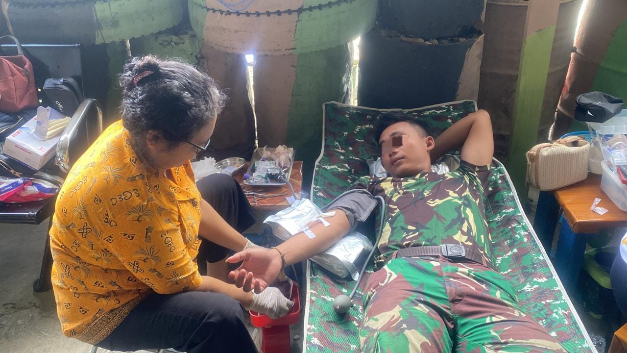 HABEMA MARINES’ SOCIAL SERVICES OF BLOOD DONATION INCREASE THE BLOODSTOCK IN DEKAI DISTRICT