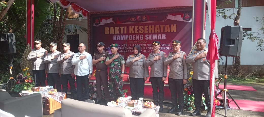 Serdik Sespim SPPK Angkatan 1 TA 2024 Adakan Bakkes di Kampoeng Semar Borobudur