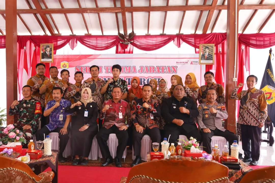 Sertijab Camat Toroh Meskipun Sederhana Akan Tetap Penuh Hikmah Didalamnya