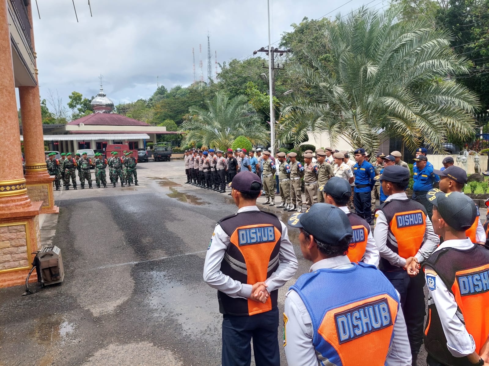 Kampanye Akbar Calon Walikota Dan Wakil Walikota Sibolga, Pengamanan Ketat Dari Polres Sibolga
