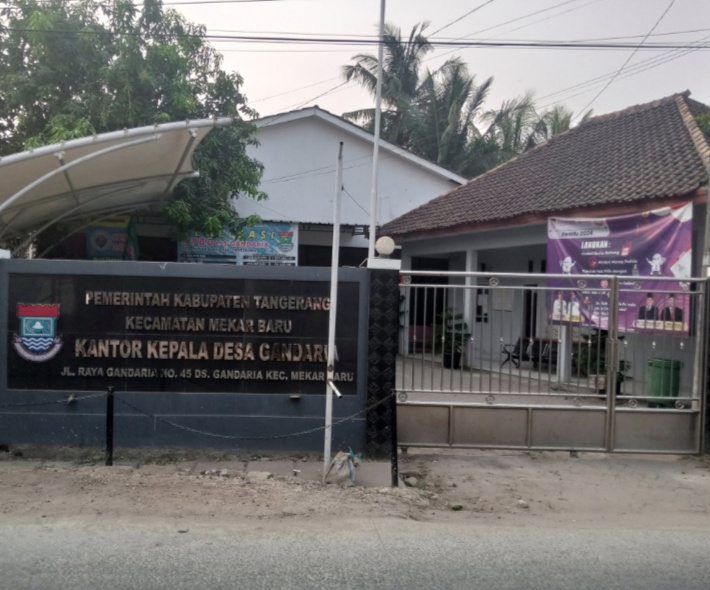 Waw Pantastis!!! Pengakuan Kades Gandaria Uang ADD Senilai 493.000.000 Cuma Buat Urugan Taman Wisata Desa