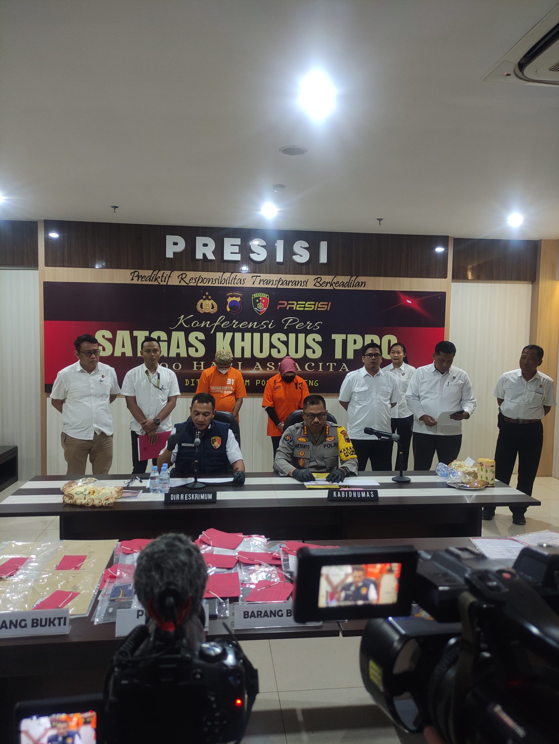 Polda Jateng Berhasil Ungkap 28 Kasus Pidana  Perdagangan Orang, Selamatkan 40 Korban