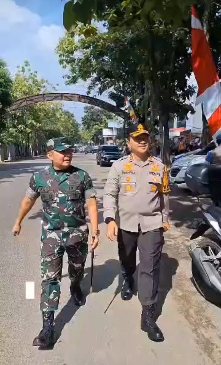 Kodim 0719/Jepara Gelar Apel Kampanye Terbuka Bersama Polres dan Satpol PP untuk Pengamanan Pilkada