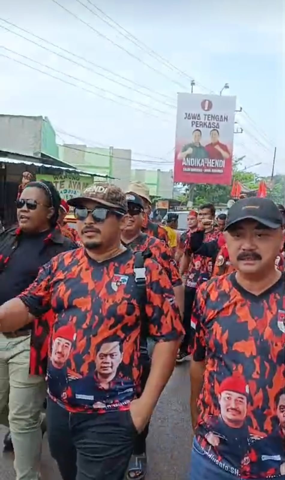 Organisasi Pemuda Pancasila Jepara Amankan dan Meriahkan Kampanye Terbuka Paslon No Urut 2, Witiarso Utomo dan M. Ibnu Hajar